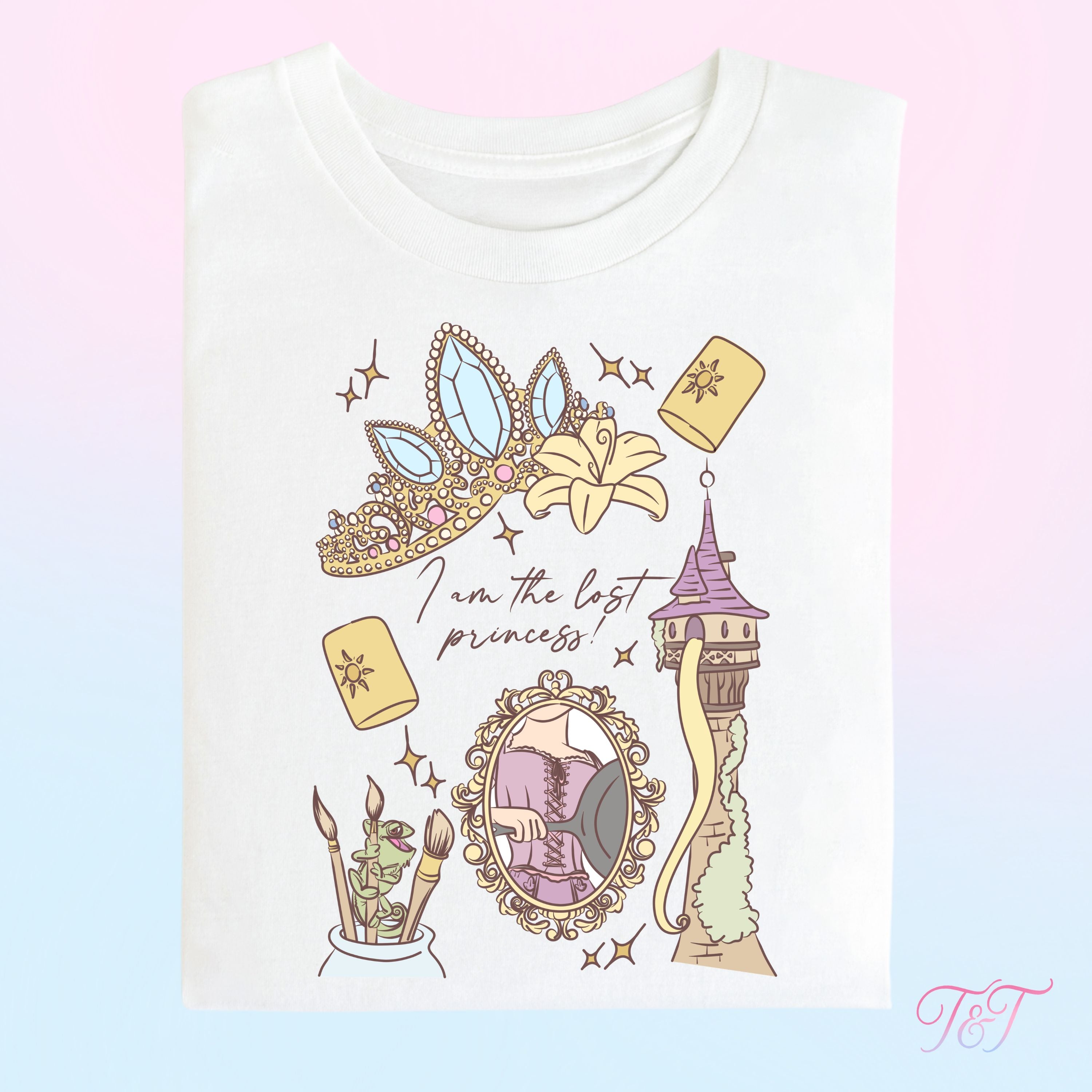 I Am The Lost Princess Full Graphic T-Shirt