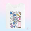 Monsters Full Graphic T-Shirt | Park Day Outfit & Travel Top