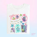 Monsters Coquette T-Shirt | Cute Graphic Tee for Park Days