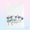 Ice Queen Ear Design T-Shirt | Winter Park Day Outfit