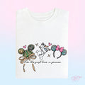 Winter Princess 'For The First Time In Forever' Quote Design T-Shirt