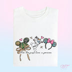Winter Princess 'For The First Time In Forever' Quote Design T-Shirt