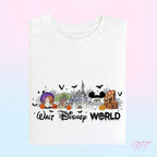 Halloween Park Attractions T-Shirt | Spooky Skyline