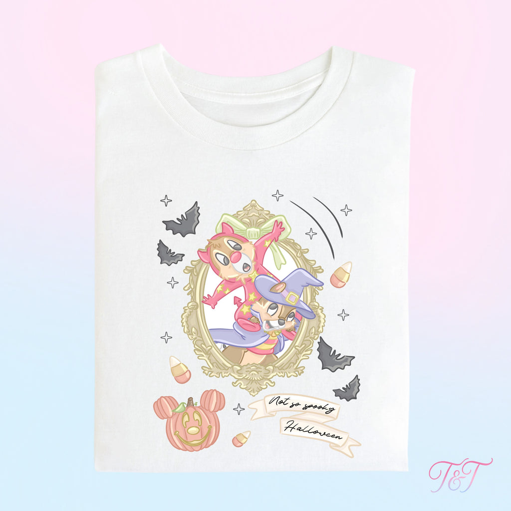 Halloween Spooky Chipmunks T-Shirt | Park Day Outfit