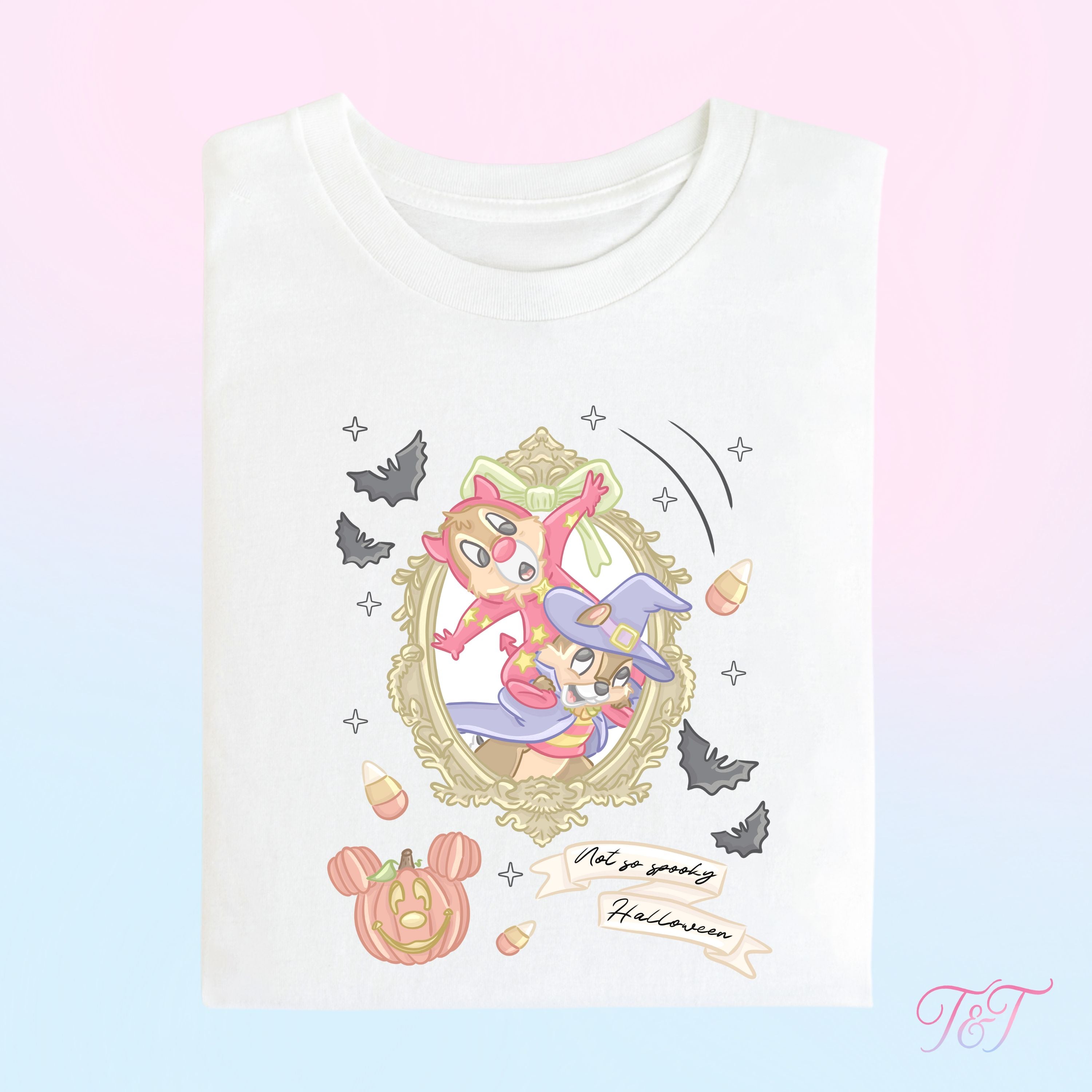 Halloween Spooky Chipmunks T-Shirt | Park Day Outfit