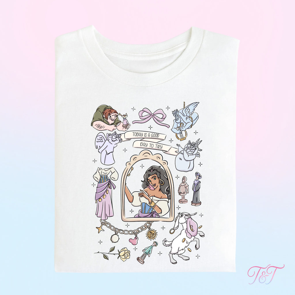 Notre Dame Graphic T-Shirt | Park Day Outfit