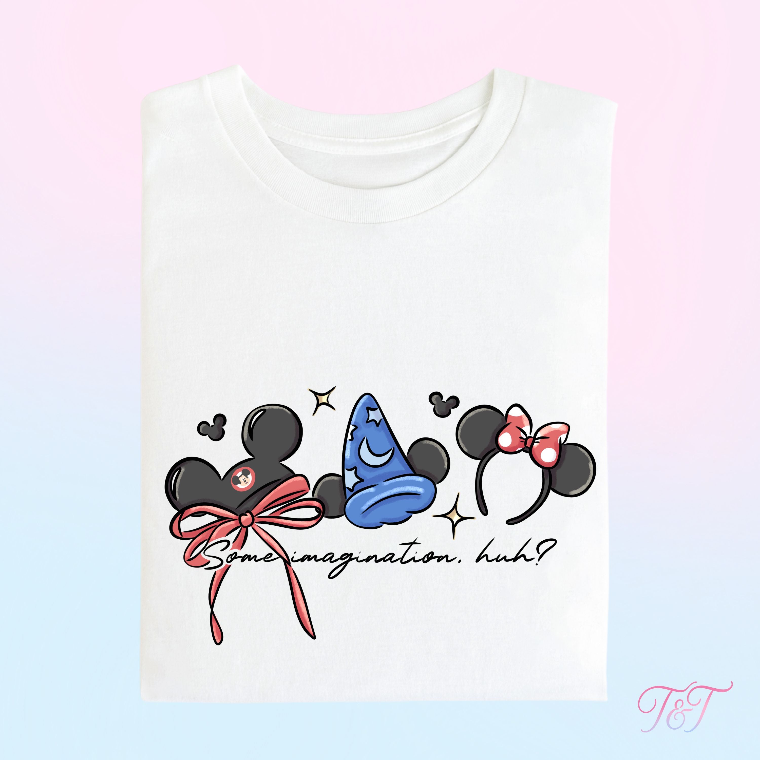 Some Imagination Ear Design T-Shirt | Mouse Show Park Tee
