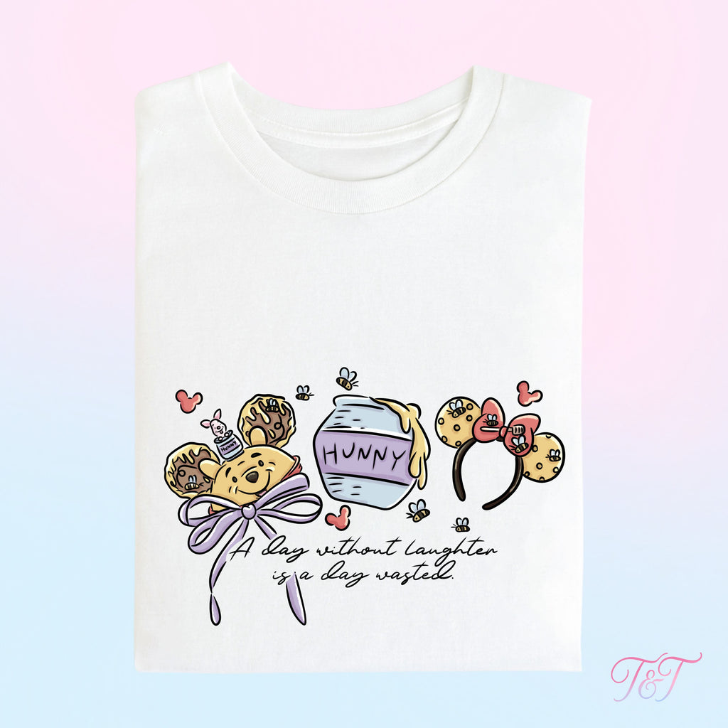 Honey Bear Ear Design T-Shirt | Park Days Outfit
