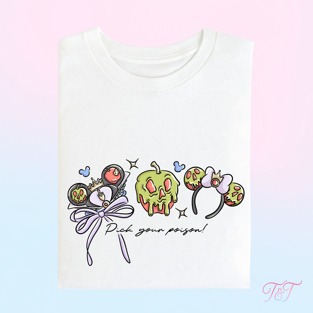 Halloween Quote T-Shirt | Pick Your Poison Tee