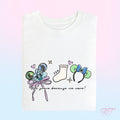 Monster Ear Design T-Shirt | Spooky Park Day Tee