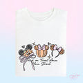 Halloween Trick-or-Treat Ear Design T-Shirt | Park Day Outfit