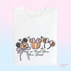 Halloween Trick-or-Treat Ear Design T-Shirt | Park Day Outfit