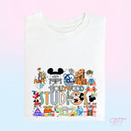 Studio Park Collage T-Shirt | Theme Park Day Outfit