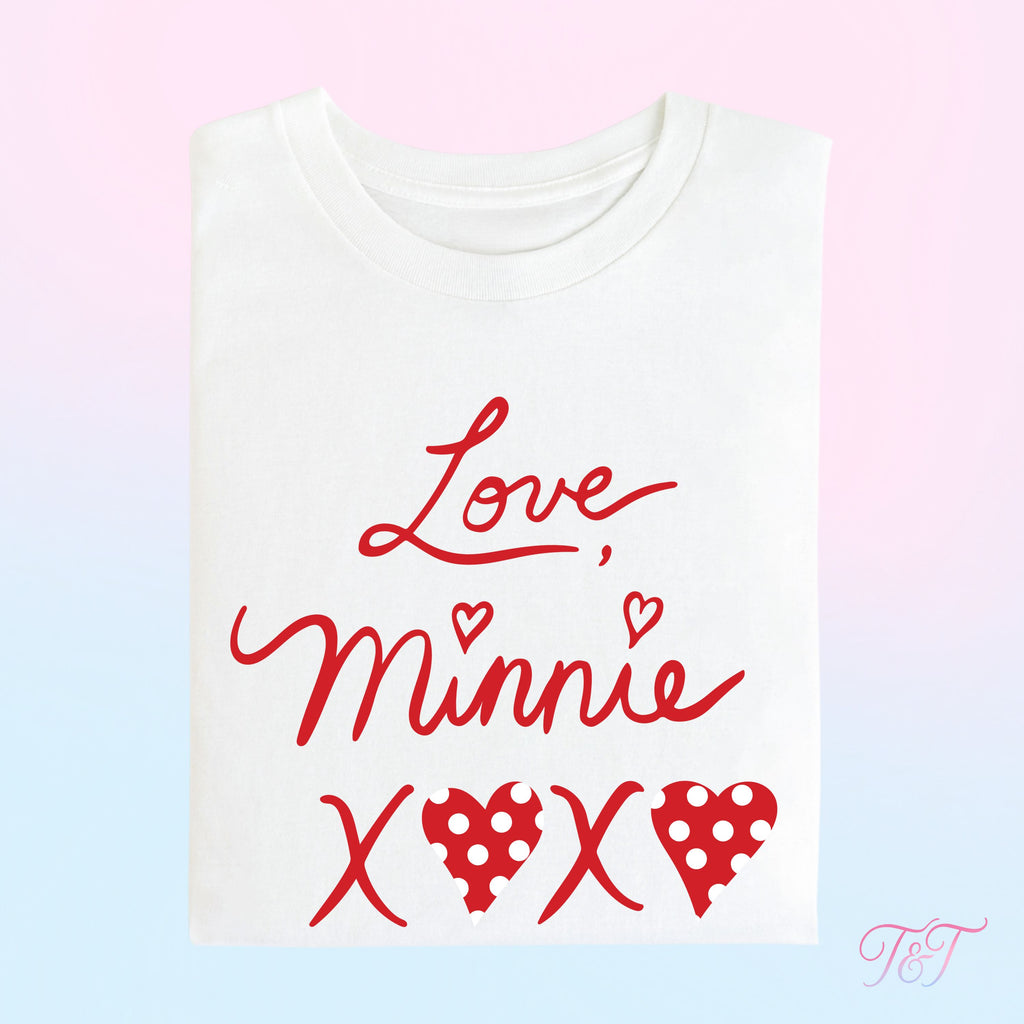 Signed XOXO T-Shirt | Valentine Park Day Tee
