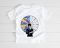 Wednesday Goth Stained Glass Sweatshirt | Spooky Park Day Top