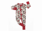 Merry Mousette Baby Sleepsuit | Christmas Print Sleepsuit