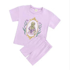 Princess Cycle Set Kids | Matching Park Day Outfit