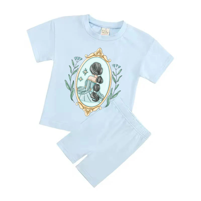 Princess Cycle Set Kids | Matching Park Day Outfit