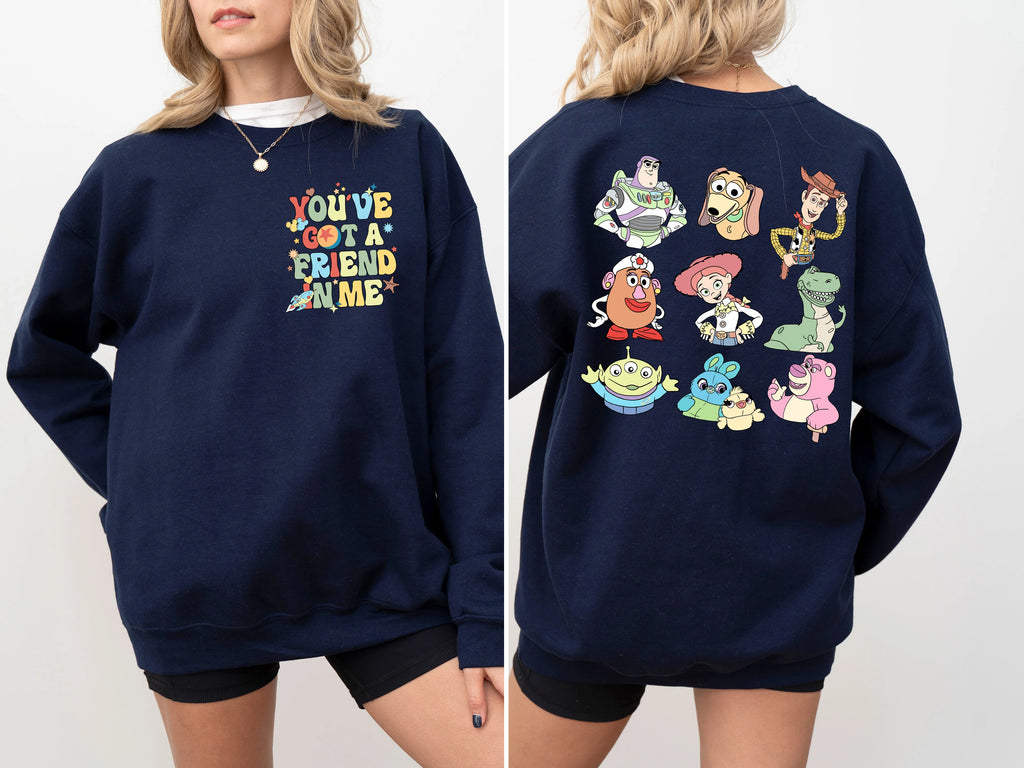 Toy Friends Double-Sided Sweatshirt | Park Day Jumper