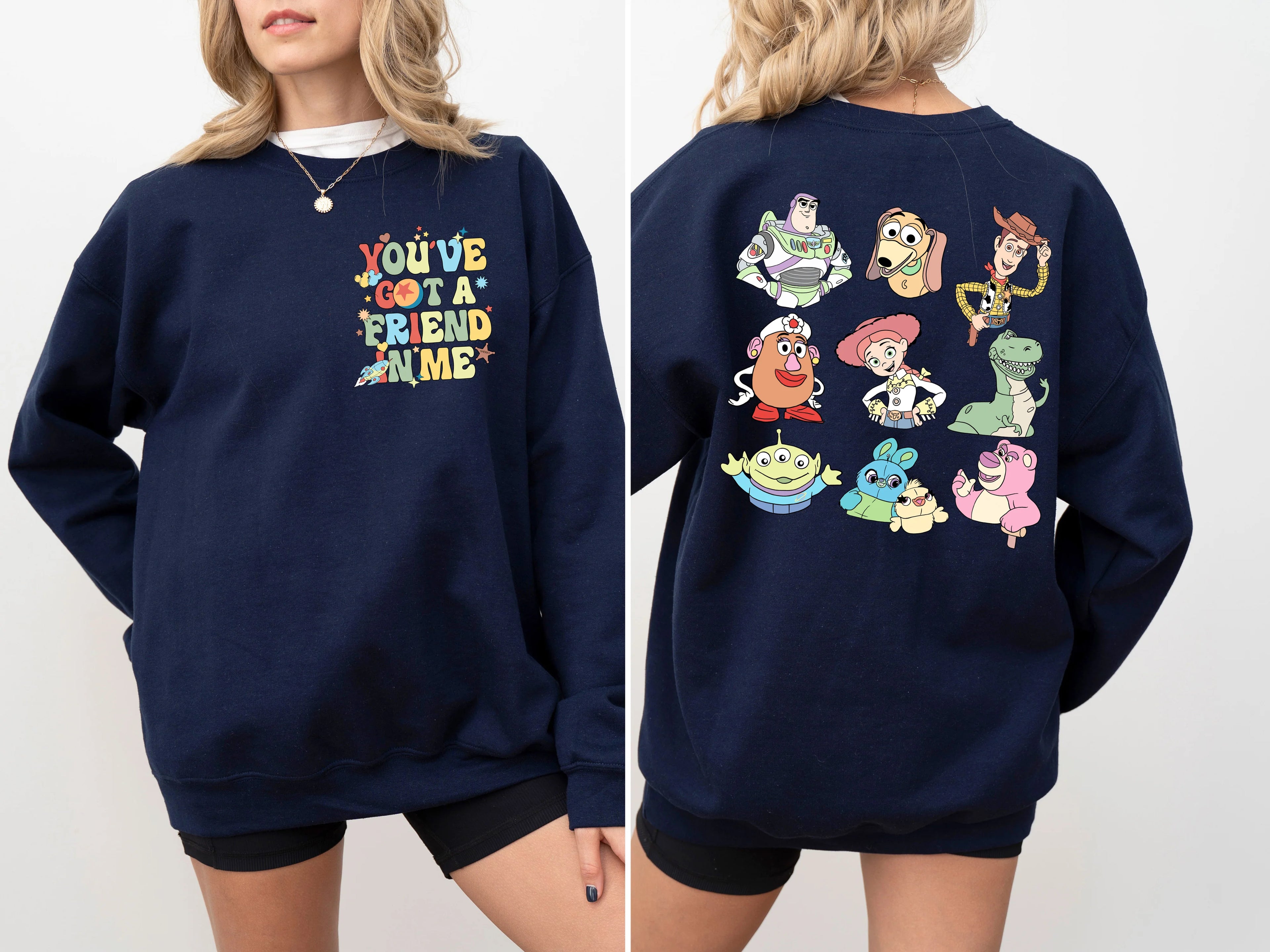 Toy Friends Double-Sided Sweatshirt | Park Day Jumper