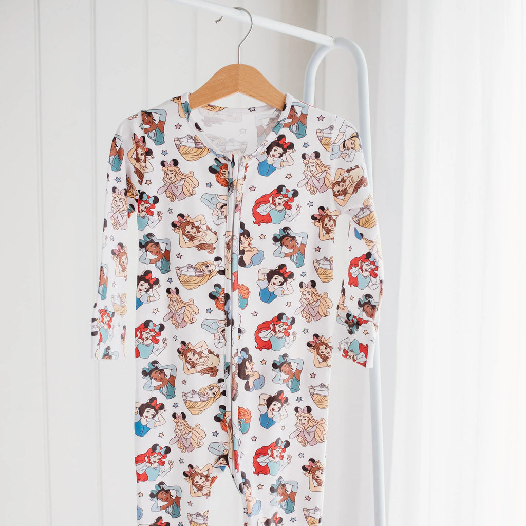Princess Era Baby Sleepsuit | Fairytale Print