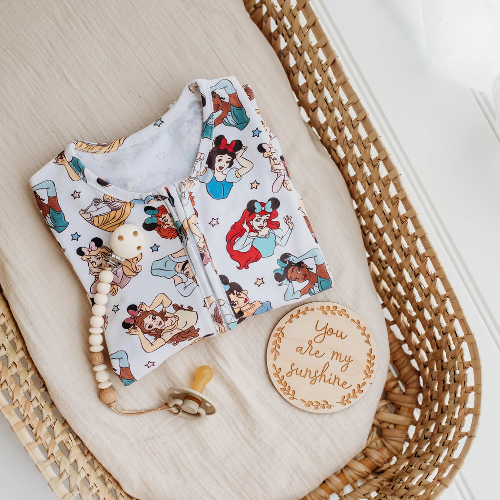 Princess Era Baby Sleepsuit | Fairytale Print