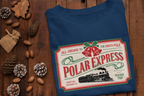Personalised Train Ticket Jumper | Christmas Park Days