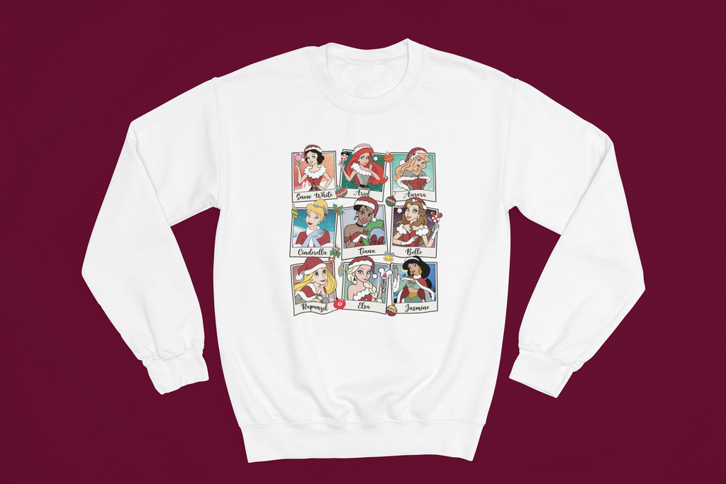 Christmas Polaroid Princess Sweatshirt | Park Days