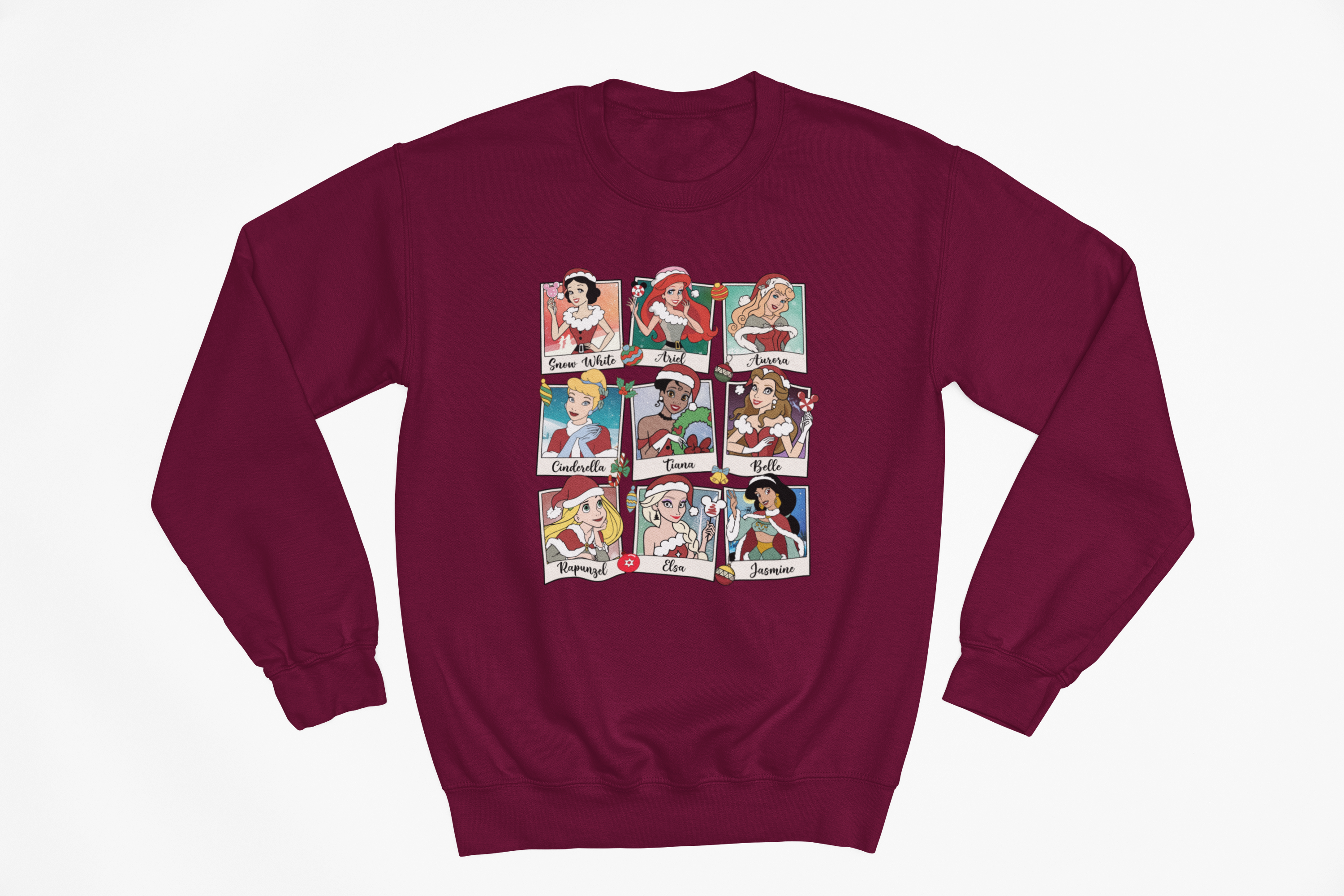 Christmas Polaroid Princess Sweatshirt | Park Days