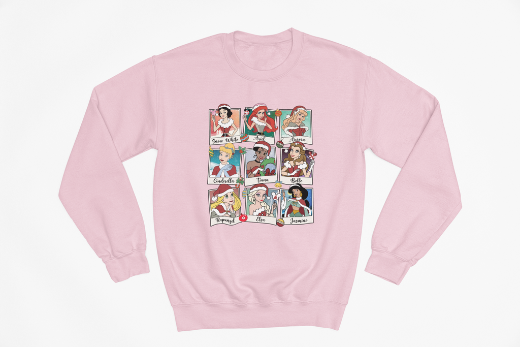Christmas Polaroid Princess Sweatshirt | Park Days