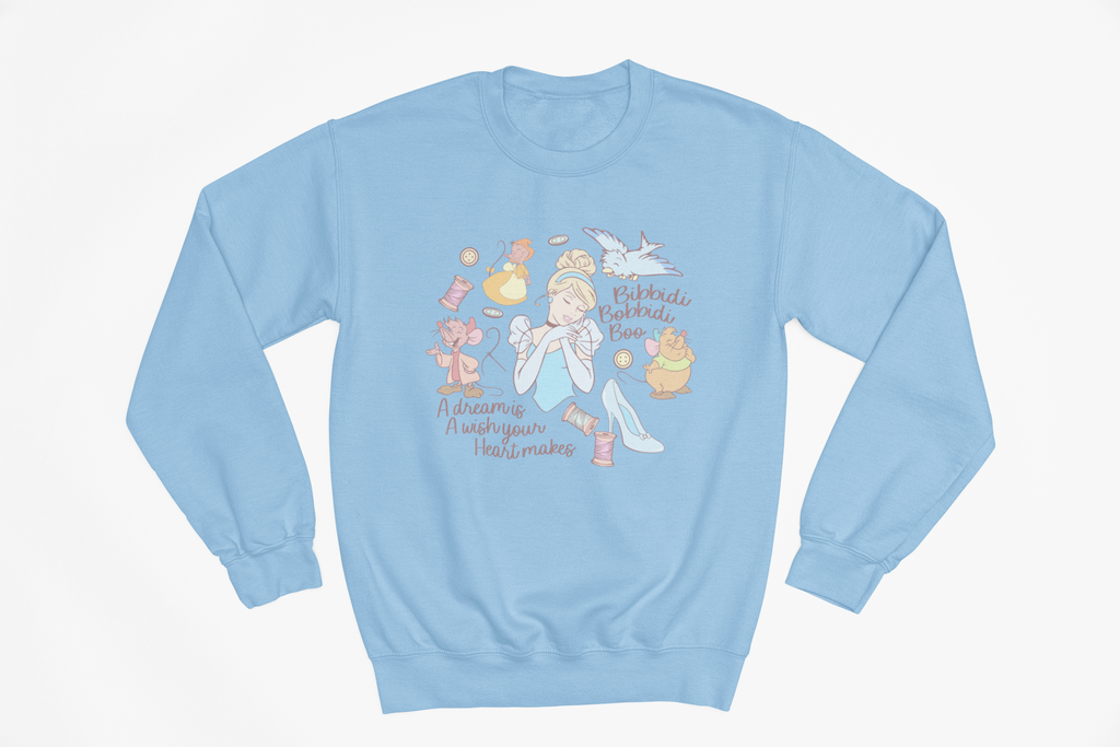 Glass Slipper Princess 'Bibbidi Bobbidi Boo' Sweatshirt