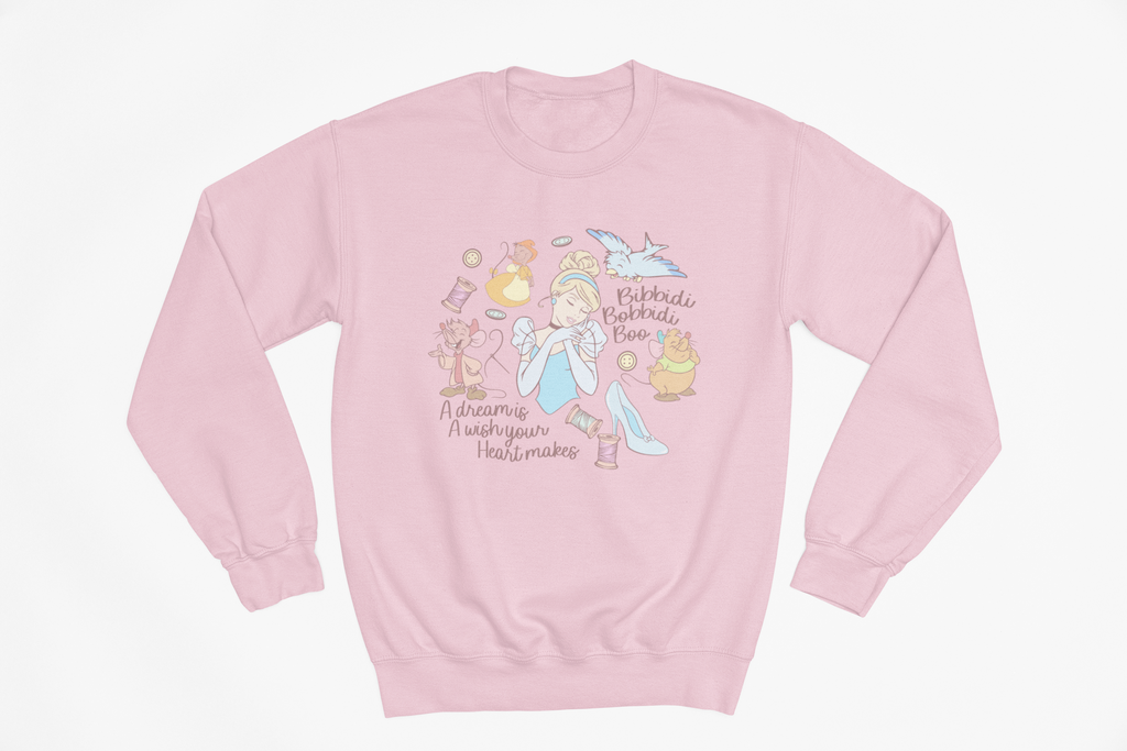 Glass Slipper Princess 'Bibbidi Bobbidi Boo' Sweatshirt