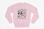 Wicked Design Sweatshirt | Pink & Green Park Day