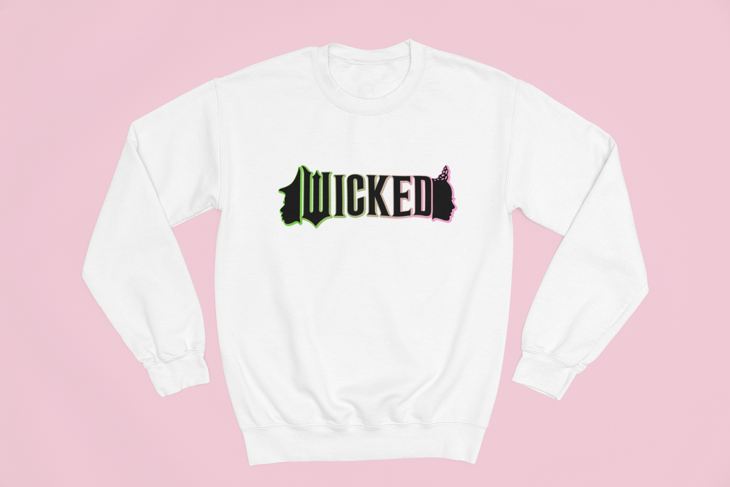 Wicked Design Sweatshirt | Pink & Green Park Day