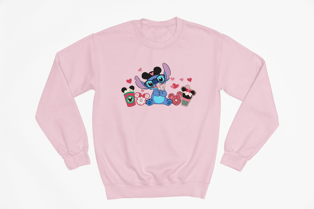 Blue Alien Snacks Sweatshirt | Park Day Jumper
