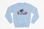 Blue Alien Snacks Sweatshirt | Park Day Jumper