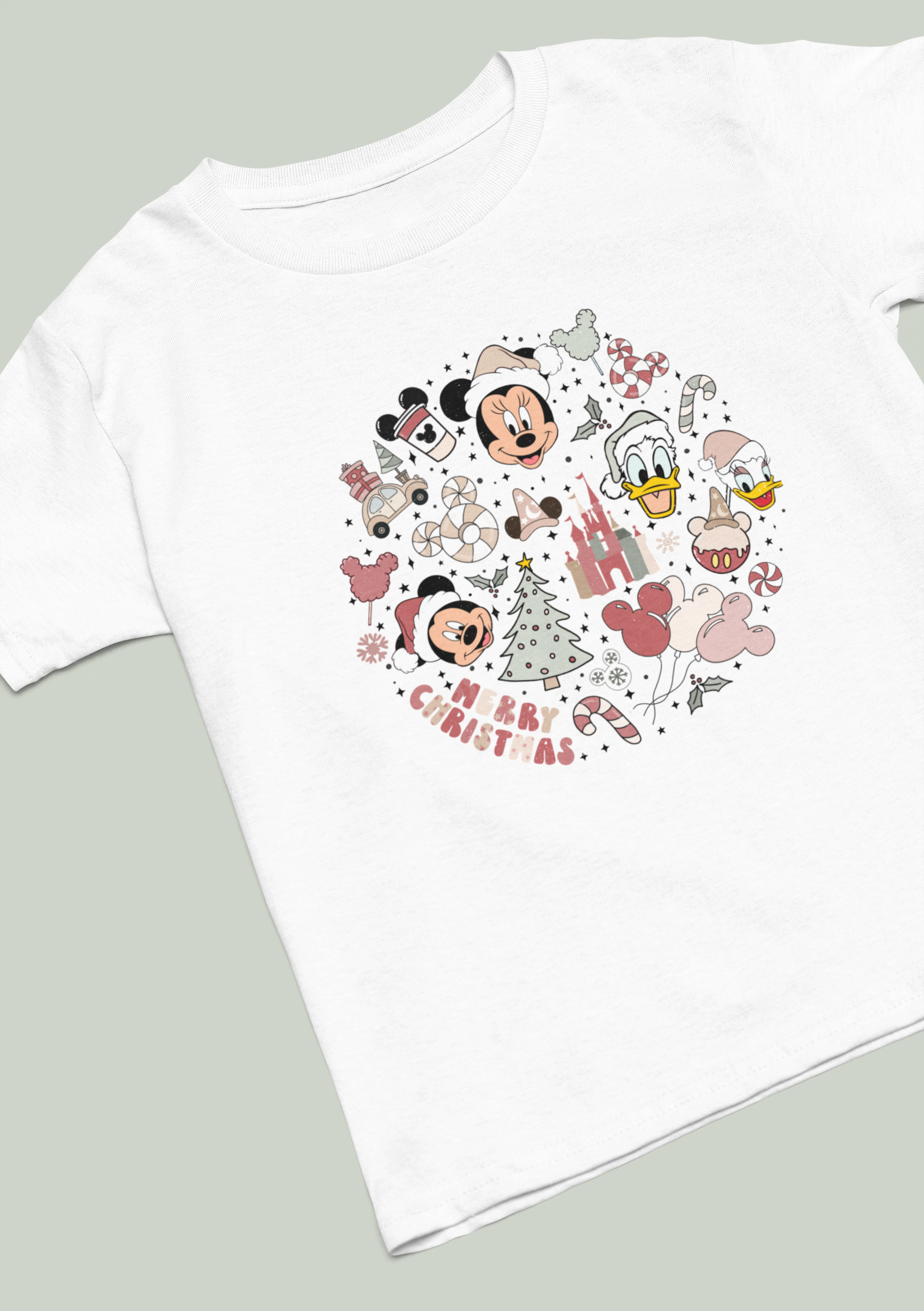 Merry Mouse Friends Sweatshirt | Christmas Park Days