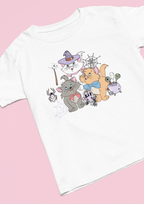 Kids Halloween T-Shirt | Scaredy Cats Graphic