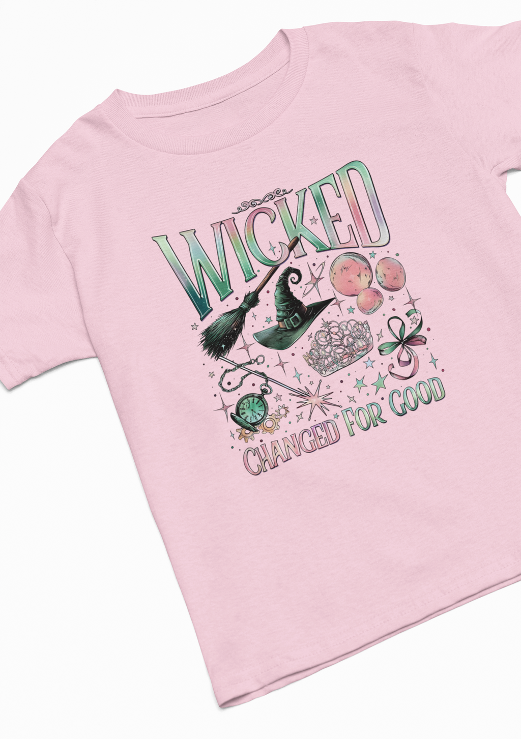 Wicked Designs T-Shirt | Pink & Green Park Day Tee