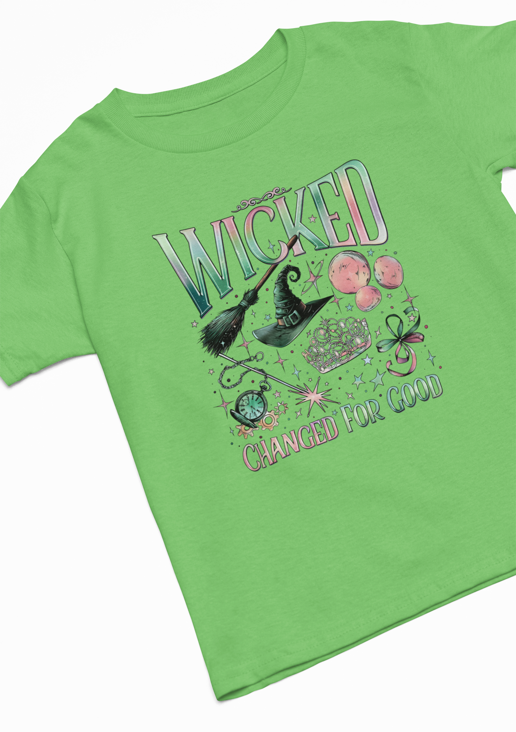 Wicked Designs T-Shirt | Pink & Green Park Day Tee