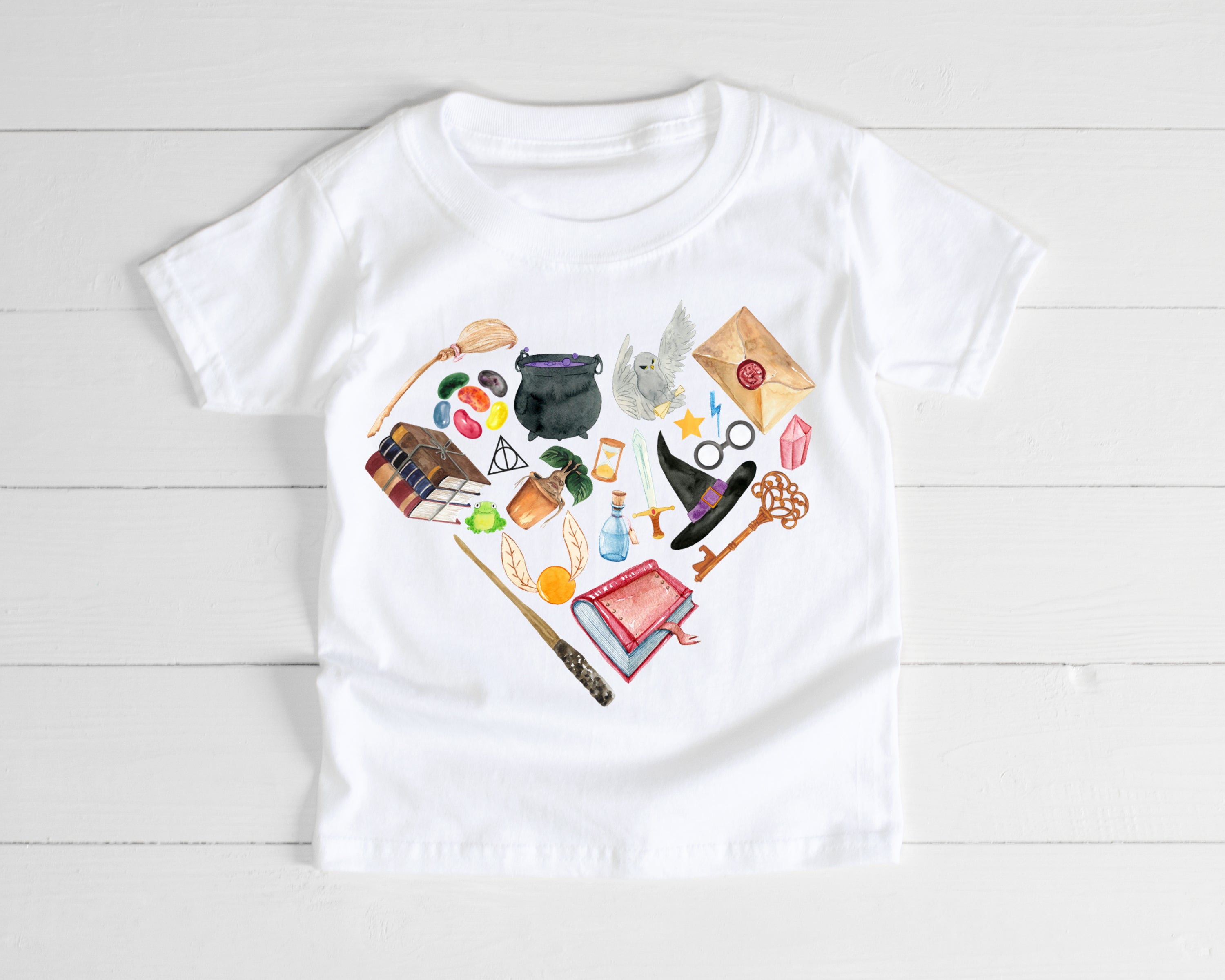Wizarding School Heart T-Shirt | Park Day Tee