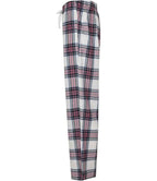 Pink & White Tartan Pyjama Bottoms | Adults