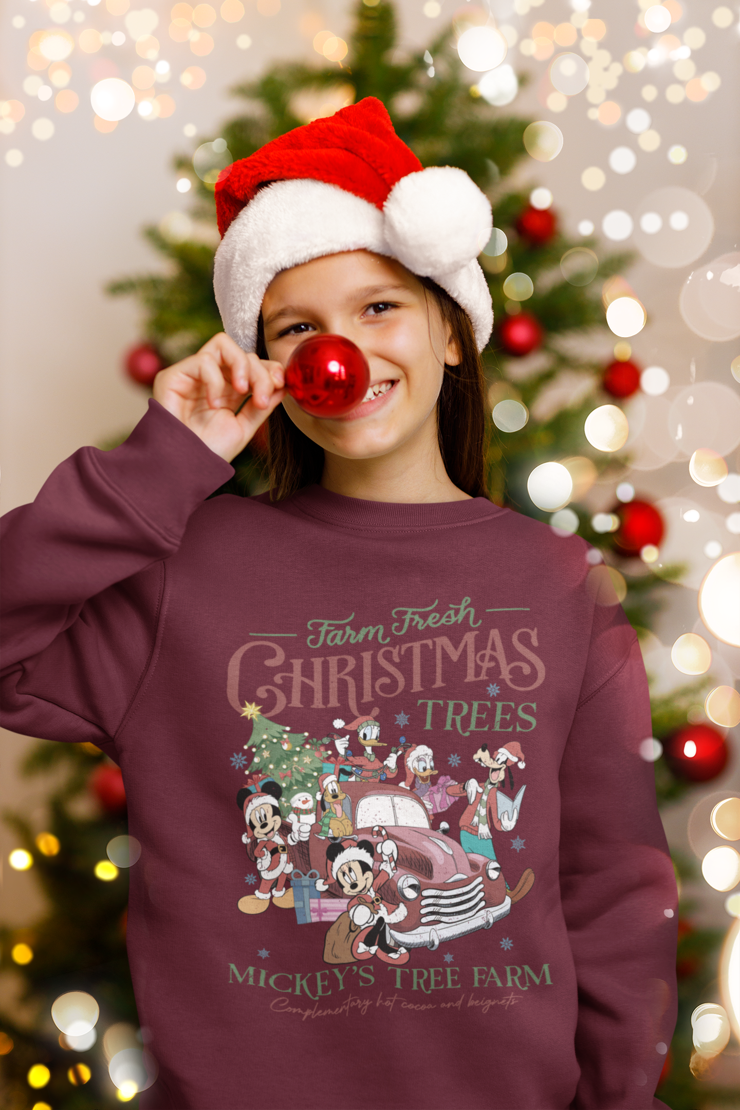 Christmas Tree Farm Sweatshirt | Mouse Friends